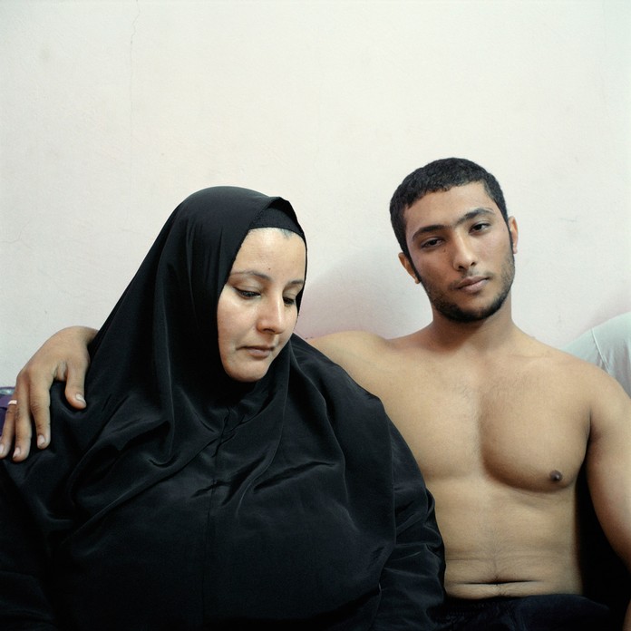 Ali e a mãe, Cairo, Egipto